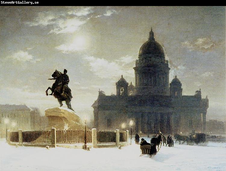 Vasily Surikov Bronze horseman